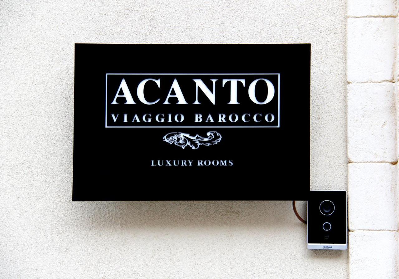 Acanto -Viaggio Barocco 拉古萨 外观 照片